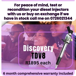 Discovery TDV8 diesel injectors for sale