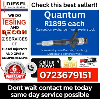 Toyota Quantum diesel injectors for sale