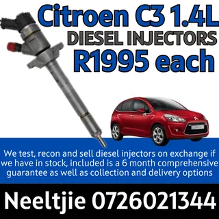 Citroen C3 1.4L diesel injectors for sale