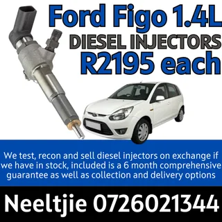 Ford Figo 1.4L diesel injectors for sale