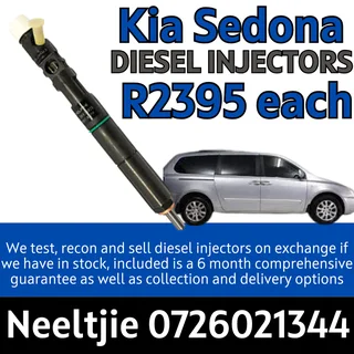 Kia Sedona diesel injectors for sale