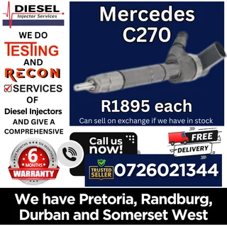 Mercedes C270 diesel injectors for sale