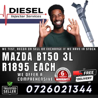 Mazda BT50 3L diesel injectors for sale