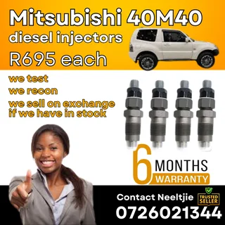 Mitsubishi 40M40 diesel injectors for sale