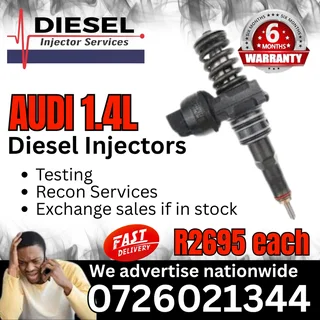 Audi 1.4 diesel injectors for sale