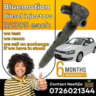 Bluemotion 1.2L diesel injectors for sale