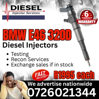BMW E46 320d diesel injectors for sale
