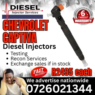 Chevrolet Captiva diesel injectors for sale