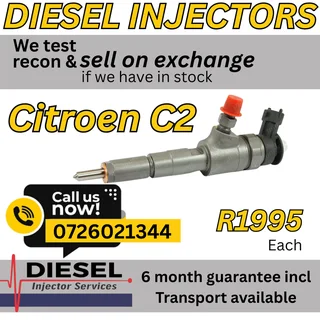 Citroen C2 diesel injectors for sale