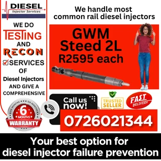 GWM 2L Steed diesel injectors for sale
