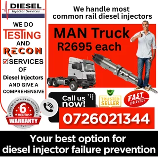 MAN Truck TGA diesel injectors for sale