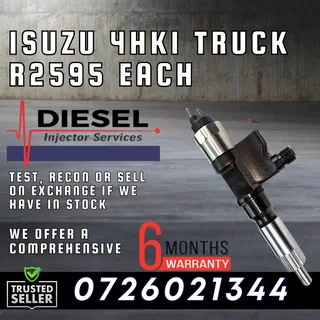 Isuzu 4HK1 Truck diesel injectors for sale