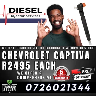 Chevrolet Captiva diesel injectors for sale