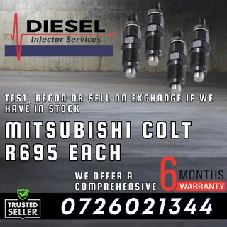 Mitsubishi Colt diesel injectors for sale