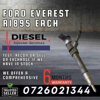 Ford Everest diesel injectors for sale