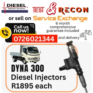 Dyna 300 Truck diesel injectors for sale