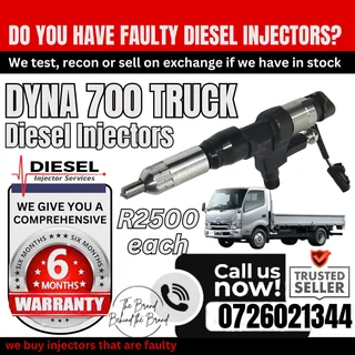 Toyota Dyna  700 Diesel Injectors For Sale