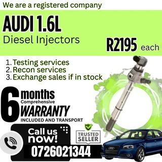 Audi 1.6L diesel injectors for sale