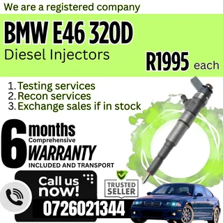 BMW E46 320d diesel injectors for sale