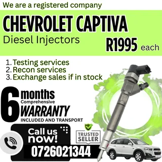 Chevrolet Captiva diesel injectors for sale