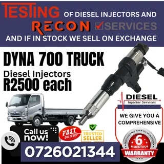 Dyna 700 Truck diesel injectors for sale