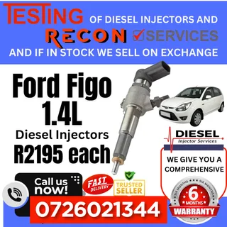 Ford Figo diesel injectors for sale