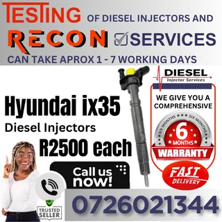 Hyundai ix35 diesel injectors for sale