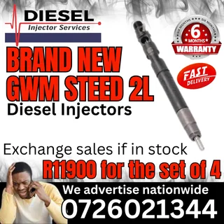 Brand New GWM 2L diesel injectors for sale