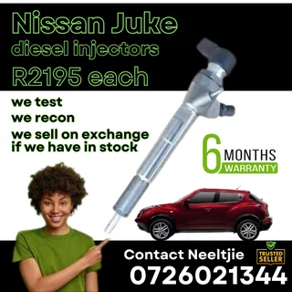 Nissan Juke diesel  injectors for sale