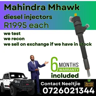Mahindra Mhawk diesel injectors for sale