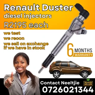 Renault Duster diesel injectors for sale