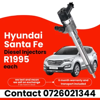 Hyundai Santa Fe diesel injectors for sale