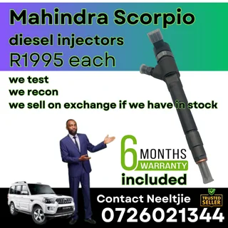Mahindra Scorpio diesel injectors for sale