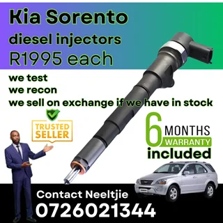 Kia Sorento diesel injectors for sale