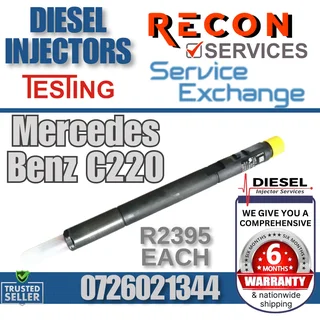 Mercedes Benz C220 diesel injectors for sale