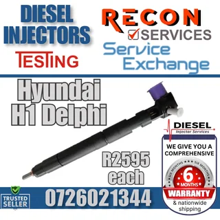 Hyundai H1 Delphi diesel injectors for sale