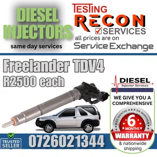 Freelander TDV4 diesel injectors for sale