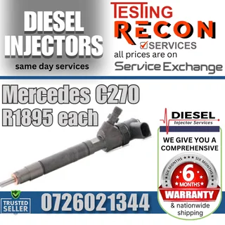 Mercedes C270 diesel injectors for sale