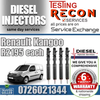 Renault Kangoo diesel injectors for sale
