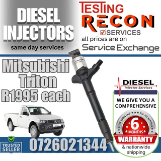 Mitsubishi Triton diesel injectors