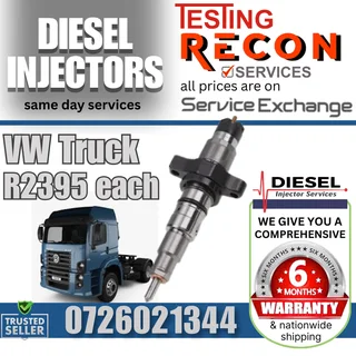 VW Truck diesel injectors for sale