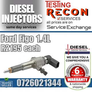 Ford Figo 1.4L Diesel Injectors for sale