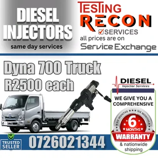 Dyna 700 diesel injectors for sale