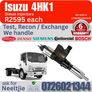 Isuzu 4HK1 diesel injectors for sale
