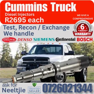 Cummins Truck diesel injectors for sale