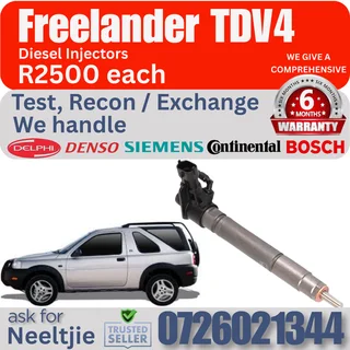 Freelander TDV4 diesel injectors for sale