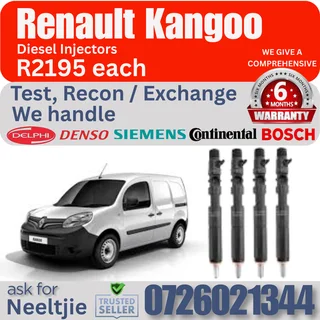 Renault Kangoo diesel injectors for sale
