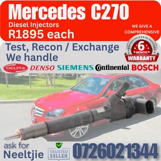 Mercedes C270 diesel injectors for sale