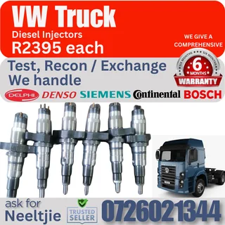 VW Truck diesel injectors for sale