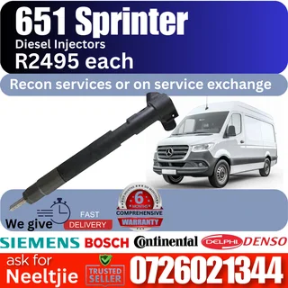 651 Sprinter diesel injectors for sale
